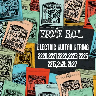 Ernie Ball Electric Guitar String Super Slinky Regular String 22212223090-042