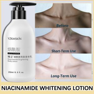 250ML Niacinamide Whitening Body Lotion Skin care Healthy Milk Firming White Body Lotion Lightening