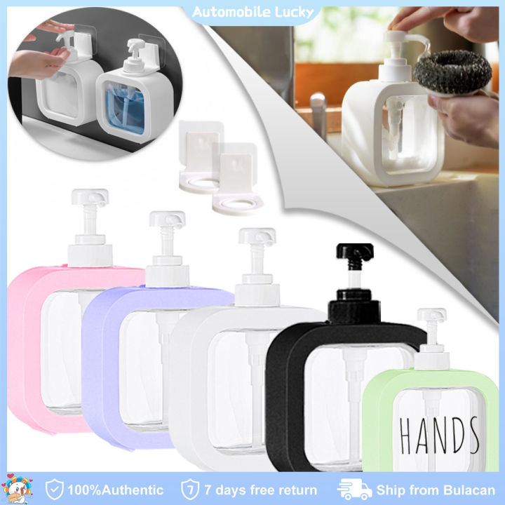 Clear Plastic Pump Bottles Kitchen Liquid Soap Dispenser Hand Sanitizer