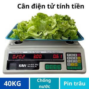 Cân Điện Tử Tính Tiền 40kg Cân Chính Xác Cao Cấp Có 6 Mặt Đồng Hồ Dễ Dàng Quan Sât Thích Hợp Cho Gia Đình Buôn Bán.