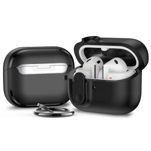 Bao Case bảo vệ Kai.N Pop Up Cover cho tai nghe Galaxy Buds 3/ Buds 3 Pro kèm móc treo có khoá bảo vệ