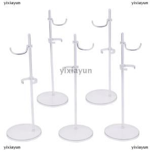 [COD] yixiayun 5Pcs Doll Holding Stands Dollhouse Adjust Universal Doll Display Rack Transparent Racks Mannequin Model Stand Doll Dress Support