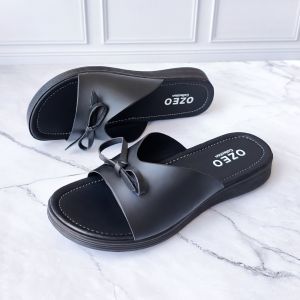 OZEO - Sandal Slide Wedges Casual Wanita Dewasa Sendal Perempuan Empuk Rima-SO