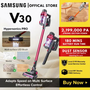 🔥 Crazy Promo! SAMSUNG V30 Cordless Vacuum – Dust Mite Removal Lightweight & Powerful | 2025 New | MY Plug 🔥