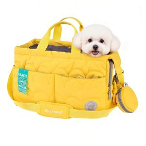 Macaron CloudCarrier Bag for Small Dogs and Cats Lightweight Handheld Shoulder Crossbody Puppy Carrier with Storage Pocket