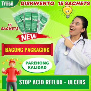 [BUY 10 GET 5] TRUSO STOMACH Herbal Tea for Strong Stomach Remove Heartburn Gerd