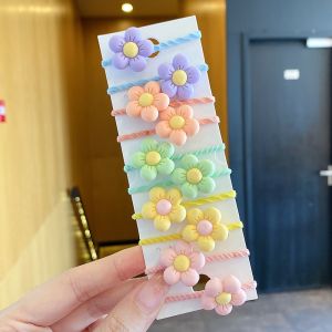 ชุดยางรัดผมเด็กสไตล์เกาหลี 20 ชิ้น/10 ชิ้น สำหรับฤดูร้อนปี 2025