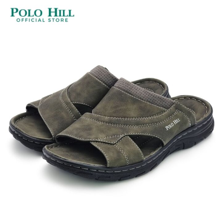 POLO HILL Men Casual Slide Sandals PMSSMS429 Lazada
