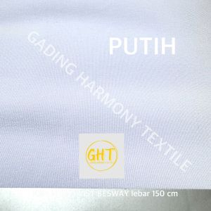 ( per setengah meter ) kain HIGHTWIST BESWAY lebar 150 cm high twist bsy polyester bahan baju celana rok setelan seragam kemeja atasan bawahan print printing sublim sublime gamis koko kaftan gaun dress sejadah kulot jas blazer safari pakaian dinas perawat