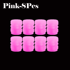 Luminous Valve Caps Fluorescent Night Glowing Car Motorcycle Bicycle Bike Wheel Tyre Hub Luminous Valve Stem Caps Decors Adapters Accessories