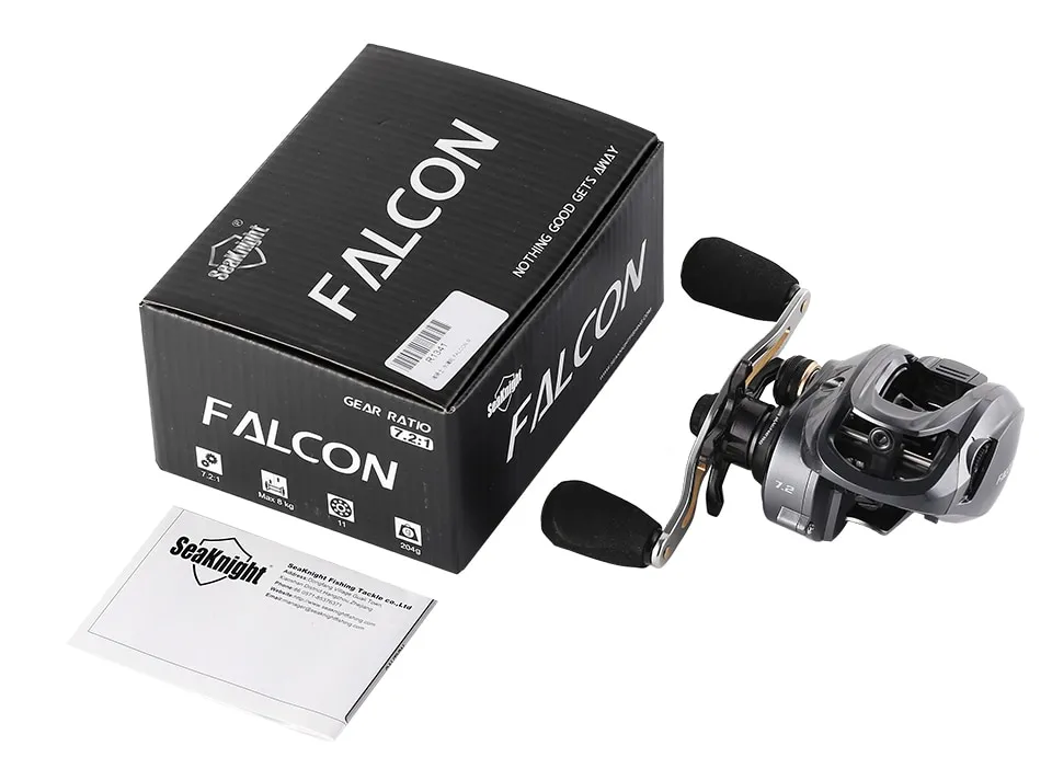 SeaKnight Brand FALCON/FALCAN2 Series Baitcasting Fishing Reel 7.2