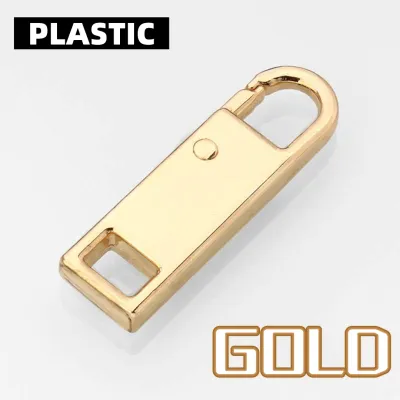 (1 PCS) Detachable Metal Zipper Fixer Zipper Pull Head Removable Tab Zipper Head Repair DIY Universal Replacement Puller