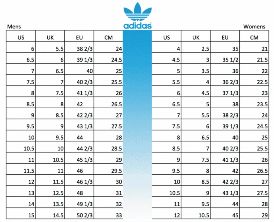 Size giày 2025 eqt nam