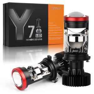 【Ready Stok】MOFOX 2Pcs Y7D/Y8  Lampu Led Mobil Motor Mini Projie H4 150 Watt 30000LM Super Bright H4 Mini Projector Berdaya Tinggi