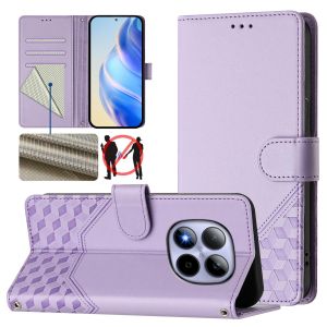 Vỏ cho Xiaomi Redmi Note 15 5G Note 15 Pro 5G Note 15 Pro 4G Note 15 Pro+ 5G RFID chặn chất liệu da PU cuốn Sách bìa trường hợp ví lật trường hợp thiết kế khe cắm thẻ