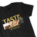 Baju Kaos SABRINA CARPENTER TASTE - Atasan Katun Combed Pria Wanita Sablon Musisi Musik Pop. 