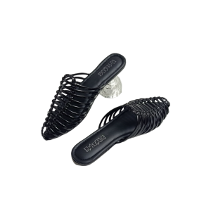 Sandal Slop Wanita Flat Shoes NASRU Kekinian Cewek Remaja Dewasa Terbaru - SDL26