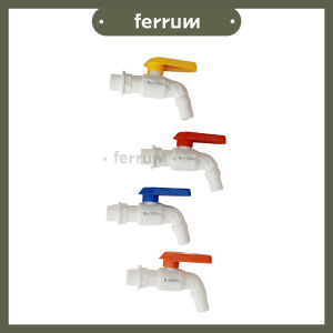 [ FERRUM ] Kran Plastik / Kran Tembok Taman Plastik Keran Taman PVC 1/2" Inch Engkol 777