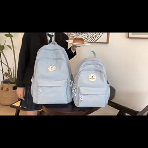 AE New versatile school bag for women in Japanese style ins Large-capacity school leisure backpack for junior high and high school students