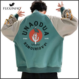 Fuguiniao/Fgn Áo Khoác Nam Áo Khoác Nam Thương Hiệu Mỏng Đứng Nam Thời Trang Áo Gió Áo Khoác