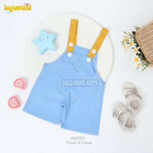 1-3 Tahun London Overall Anak Perempuan Laki-laki / Overall Anak Bahan Katun /Baju Kodok Anak Cewe / Overalll Anak Laki-Laki Perempuan
