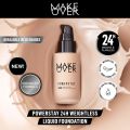 MAKE OVER Powerstay Weightless Liquid Foundation  MAKEOVER POWER STAY. 