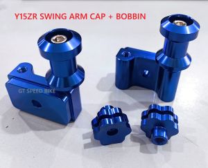 YAMAHA Y15 SWING ARM CAP + BOBBIN Y5ZR BLUE AMP CAP BOBBIN