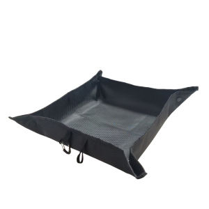 Portable Outdoor Folding Tray Storage Box Camping Cushion Multi-functional Waterproof and Wear-resistant Storage Basket