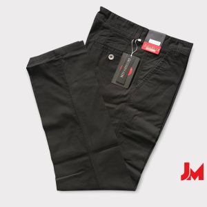 Emderee Celana Panjang Chino Plain Hitam Standart Reguler
