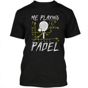 [Local Stock] VCC  Me Playing Padel Padel Tennis Funny Padel T-Shirt Funny Tshits Y2k Clothes Printed Cotton T-shirt Tops Summer for Man