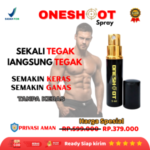 Obat Kuat Ampuh Privasi Aman Penambah Durasi Sek Untuk Pria Dewasa Minyak Oles Tahan Lama 2 Jam Asli Permanen Herbal Ejakulasi Dini Oneshoot Spray Ori BPOM