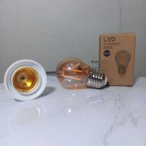 Lampu Tidur Hias Dinding Led Flexible Estetik Filamen 2 watt Bohlam Cafe
