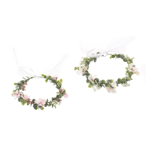 Flower Crowns Floral Wreath Headbands Hair Accessories Floral Crowns Wedding Festivals Photo Props Headpiece for Women