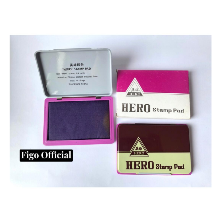 Bantalan Stempel HERO BESAR / bak stempel / stamp pad | Lazada Indonesia