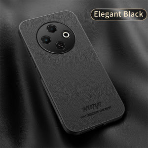 Phone Case For Tecno Spark 30C Luxury Leather Back Cover Matte Soft Edge Shockproof 2024 New Design Camera Protection Phone Casing NHY01