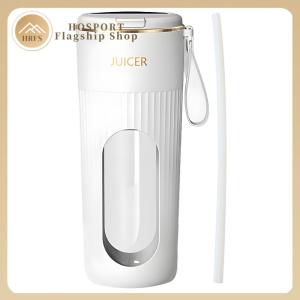 【HRFS】 340ml Portable Juicer Electric Juicer Cup Rechargeable Mini Electric Juicer 1200mAh Juice Extractor 14 Blades for Outdoor Travel