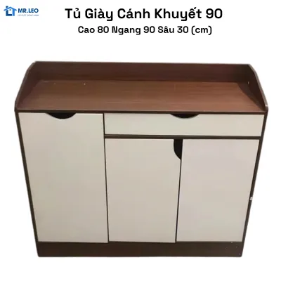 Tủ để giày dép 4 tầng có 3 màu sắc đặc biệt chuẩn gỗ MDF ván Melamin dày 12mm bên bỉ chắc chắn thẩm mĩ cao có video hướng dẫn cụ thể chi tiết