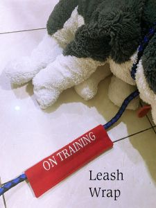 Fawn’G Handmade - Dog Leash Wrap / Custom Nama untuk Tali tuntun