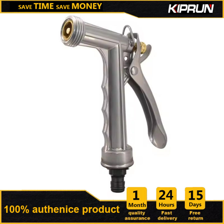 KIPRUN%20Garden%20Hose%20Nozzle,%20Meatal%20Garden%20Hose%20Spray%20Nozzle%20with%20Rear%20Trigger%20Grip,%20Adjustable%20High%20Pressure%20Nozzle%20Sprayer%20for%20Watering%20Plants%20Washing%20Car%20Showering%20Pet,%20Zinc%20Alloy%20-%20Image%202