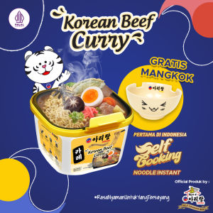 Arirang Self Cooking Box Korean Beef Curry + Mangkok