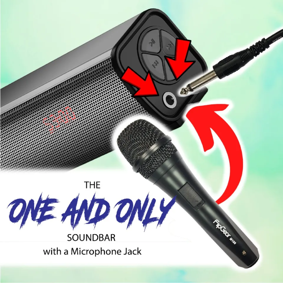 Vinnfier VF Hyperbar 303 BTRM Bluetooth Soundbar Karaoke Bass