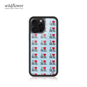 Wildflower l Heart Me LOVE Oneself Phone Case for iPhone 16 15 14 13 12 17 Pro Max Plus Air 16pro WF shockproof Cover Cases