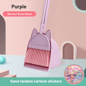 Kids Stretchable Floor Cleaning Toys Pretend Play Cleaning Set Small Broom And Dustpan kids boys girls Mop Broom Dustpan Play-house Toys