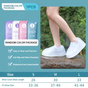 RAINPRO Reusable card-style Waterproof Shoe Covers Outdoor use Non-slip Wear-resistant PVC