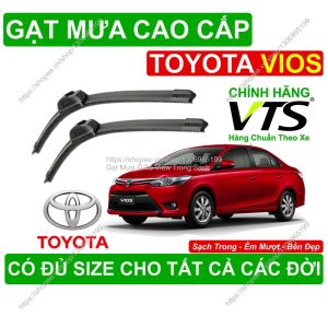 Gạt Mưa Trong Sạch Kính Lái Toyota Vios Cặp Gạt Mưa Kính Lái Toyota Vios Có Đủ Size Cho Các Đời Xe Toyota Vios