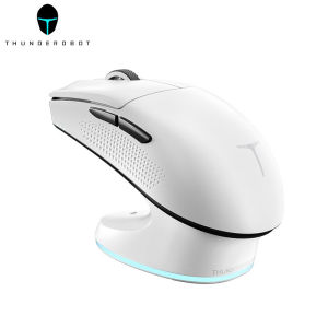 [ส่งจากไทย]Thunderobot ML903 PAW3395 4K Hz เมาส์สำหรับเล่นเกม Tri-Mode แบบมีสาย 2.4G ไร้สายบลูทูธ 3200DPI น้ำหนักเบาชาร์จ
