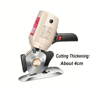220V Electric Cloth Cutter 90/100/110mm Blade Fabric Cutting Machine Heavy Duty for Sewing Crafts