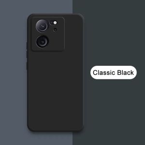 Casing Xiaomi Mi 13T Silikon Magsave Clear Cooling Gaming Gradiasi Black Ring Premium Soft Case Handphone