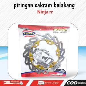 PIRINGAN CAKRAM BELAKANG NINJA RR LUBANG 6 STANDAR MODEL GERIGI