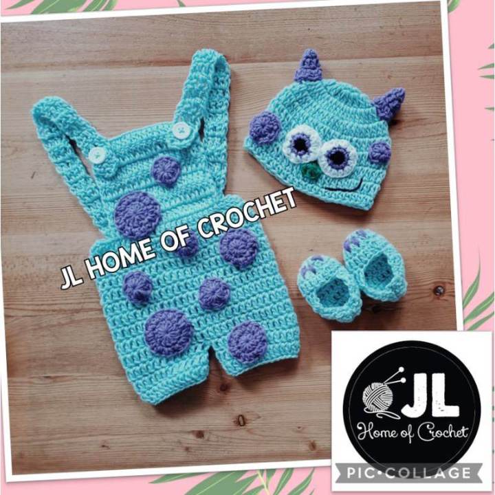 MONSTERS INC. COSTUME CROCHET | Lazada PH